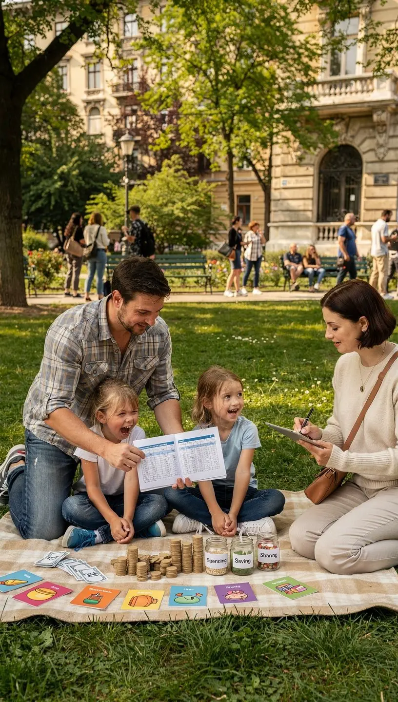 Könyvcsomagok, amelyek heti gyakorlati feladatokat tartalmaznak, szépen elrendezve.